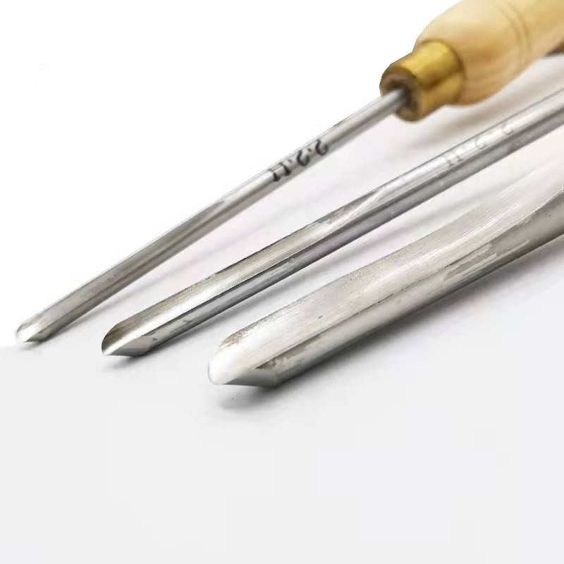 Woodworking Lathe - 35 Degree Nail Knife Shaft Wood