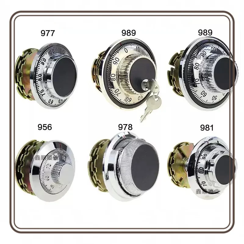 Turning Gouge Set - Safety mechanical combination lock, fire safety