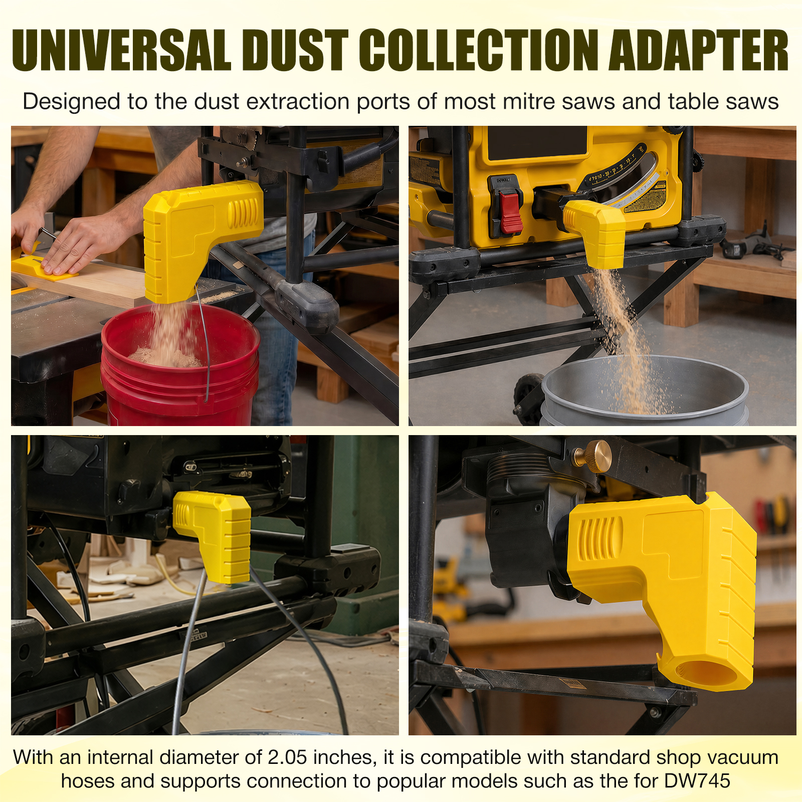 Table Saw Dust Collector 2.05  - Woodworking Shops avis et prix