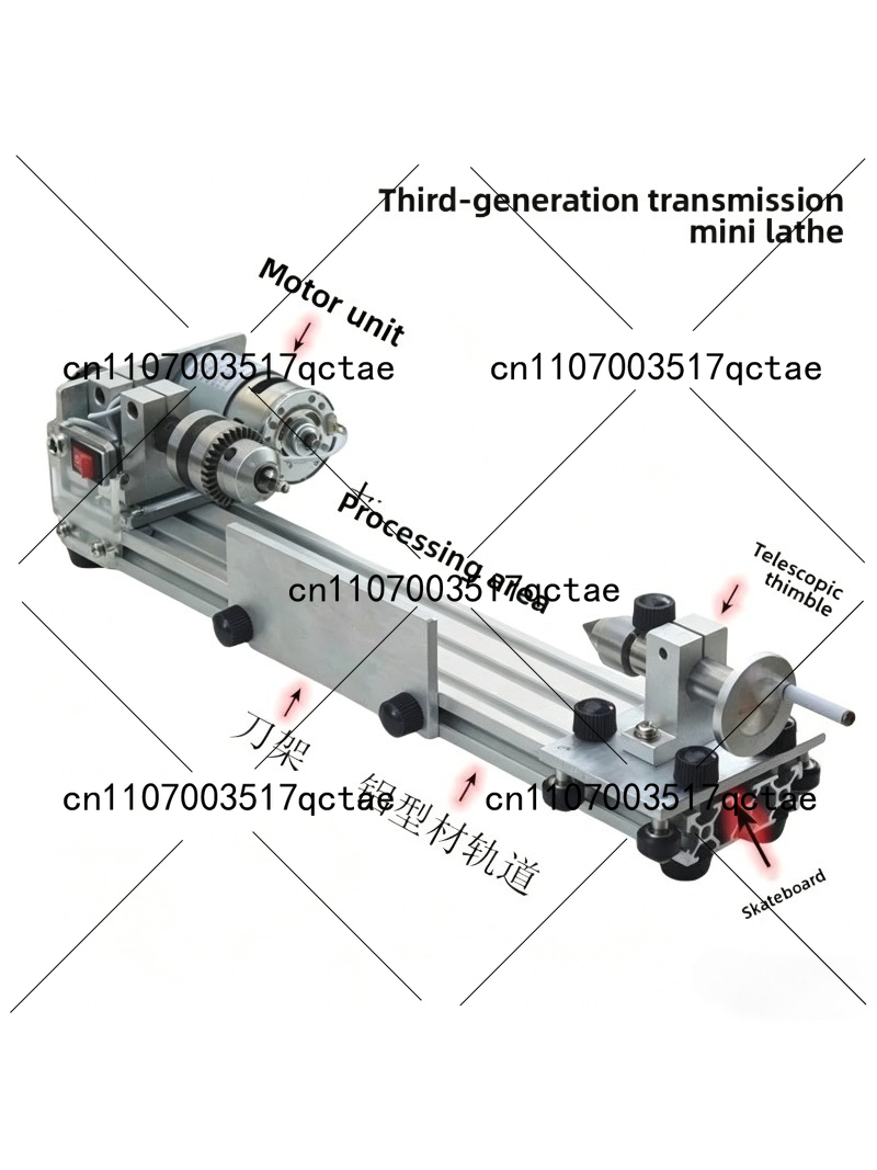 Multifunctional Micro Lathe Ad - Woodworking Lathe avis et prix