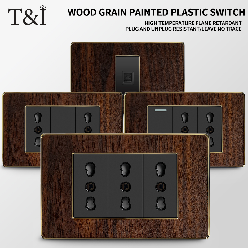T&I 118-Type Black Retro Wood  - Woodworking Zone avis et prix
