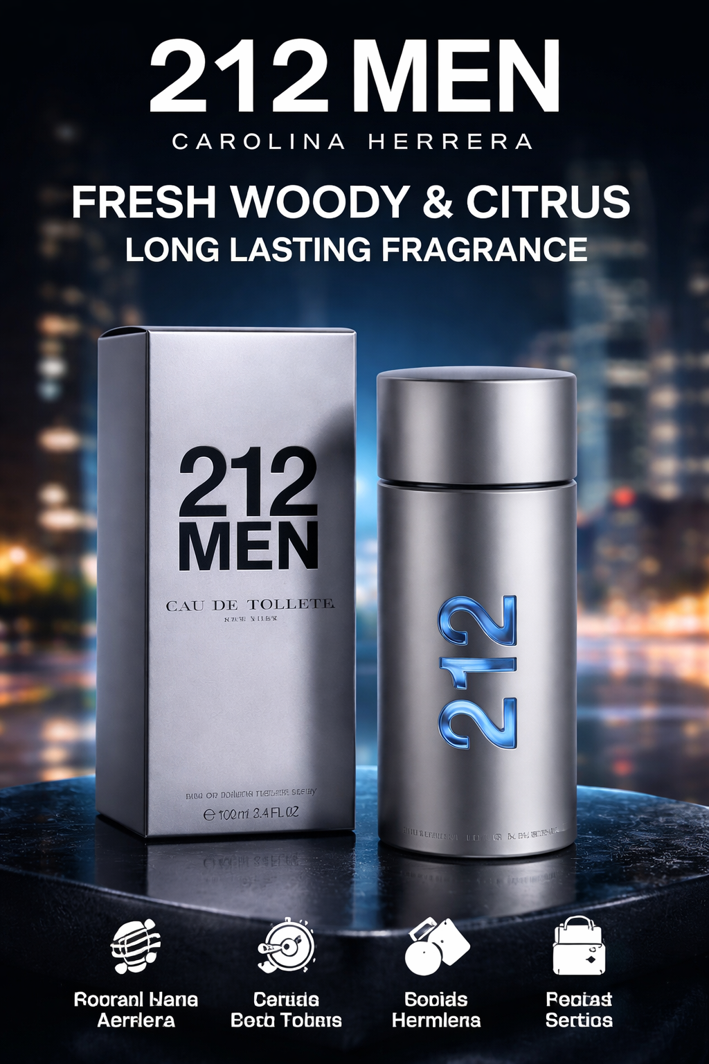 212 Men Perfume 100ml 3.4oz ED - Woodworking Gift Ideas avis et prix