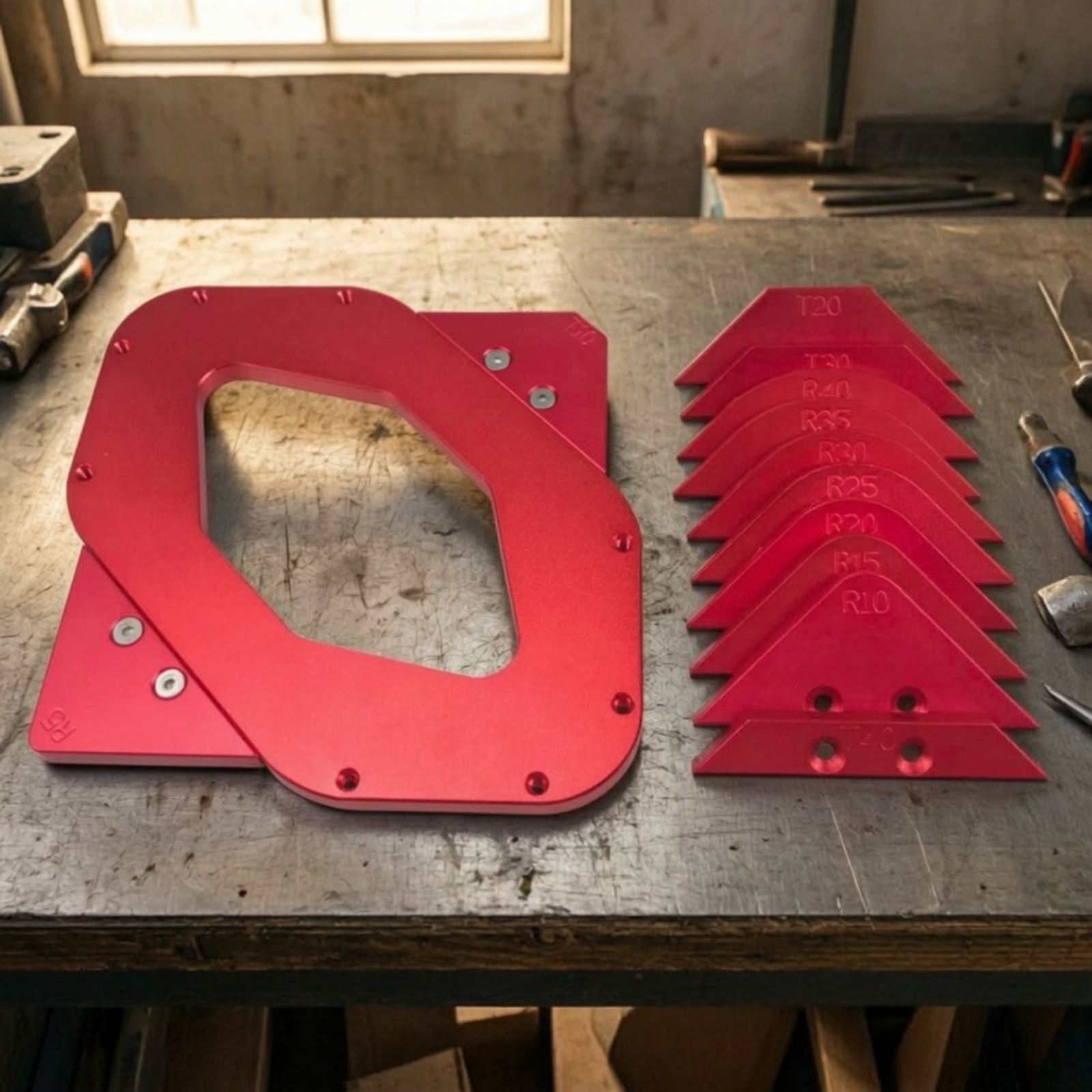 Router Corner Template with In - Woodworking Router avis et prix