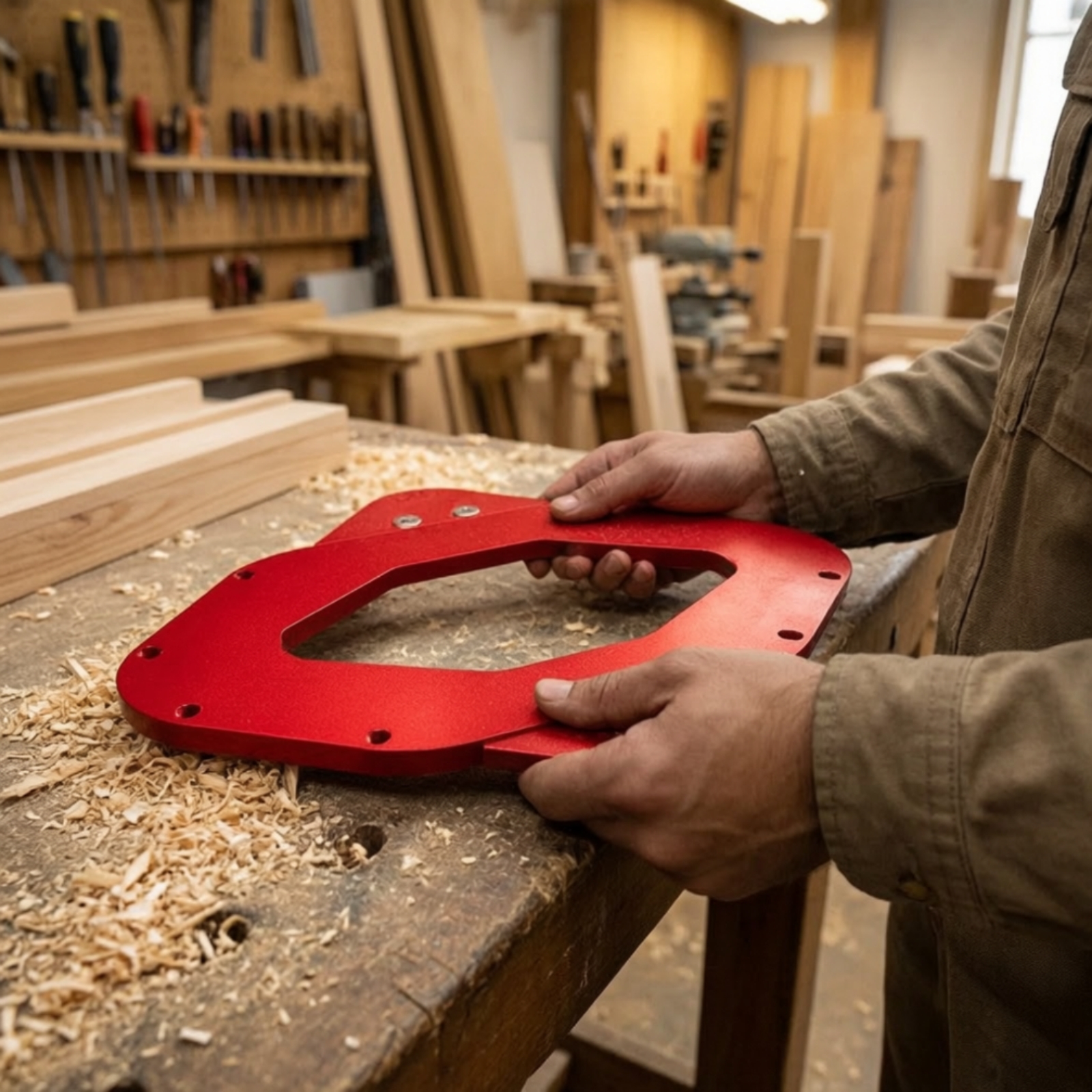 Router Corner Template with In - Woodworking Router avis et prix