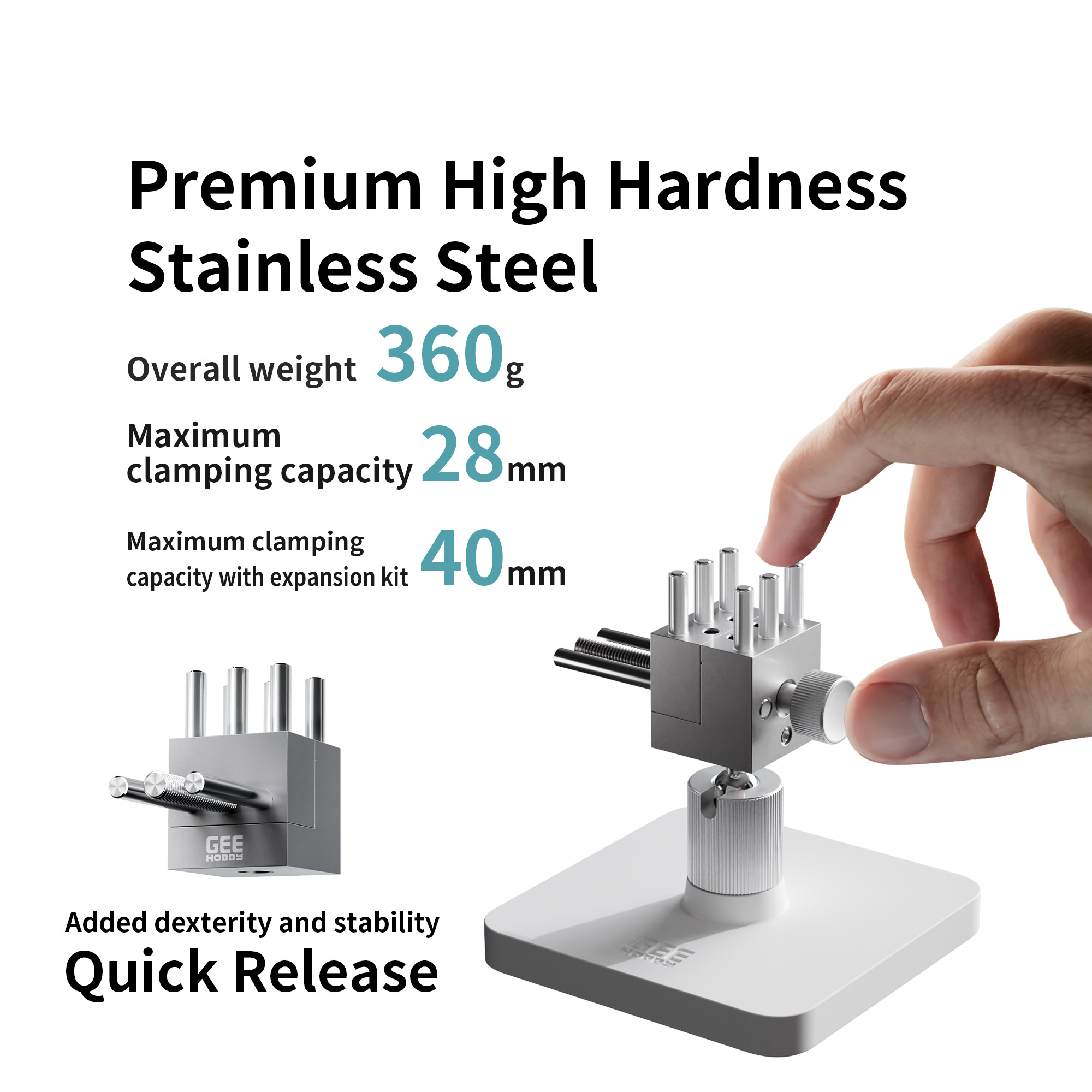 Geehobby Stainless Steel Hobby - Woodworking Quick Release Vise avis et prix