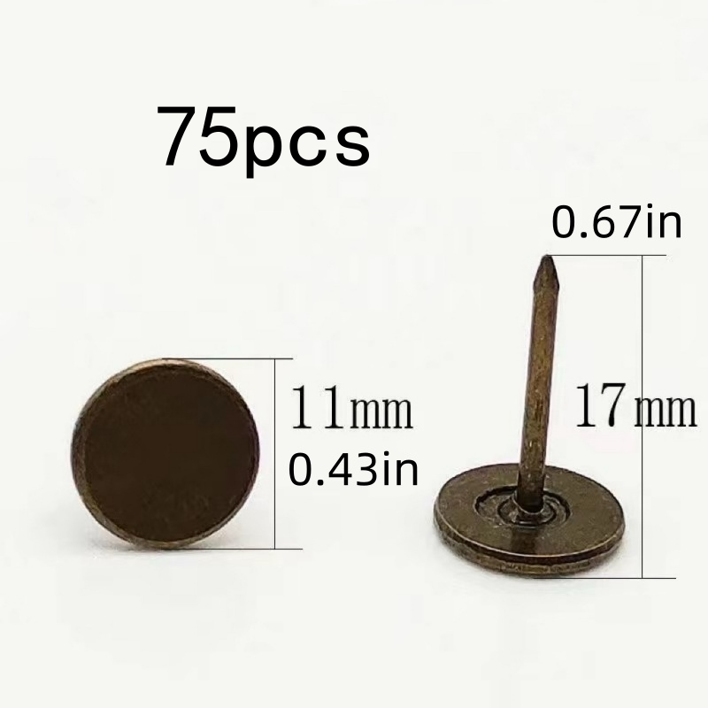Smooth bronze nails for furnit - Woodworking Projects Art avis et prix