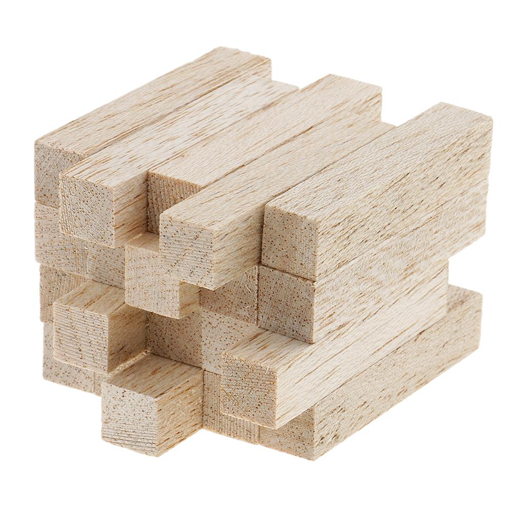 Balsa Wood Shapes DIY Craft Bl - Woodworking Projects Art avis et prix