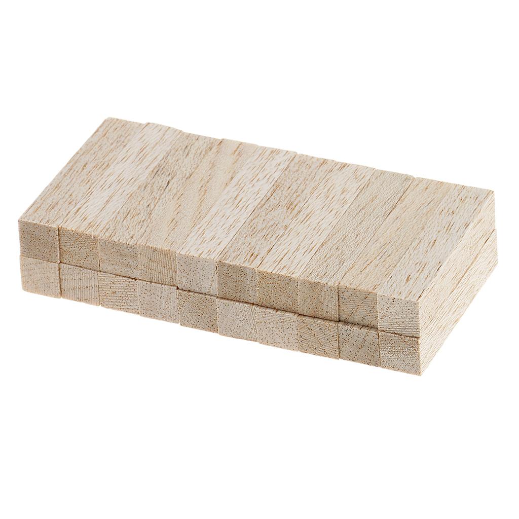 Balsa Wood Shapes DIY Craft Bl - Woodworking Projects Art avis et prix