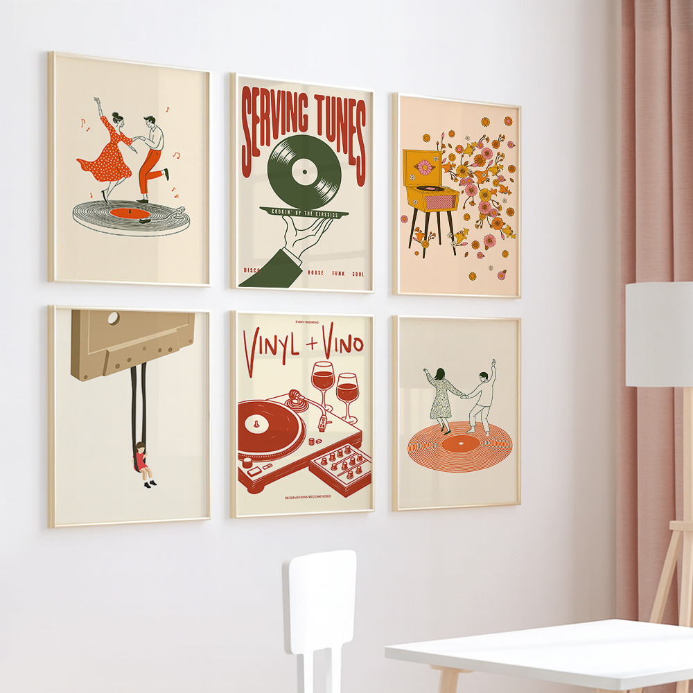 1pc Vintage Music Canvas Poste - Turning Gouge Set avis et prix