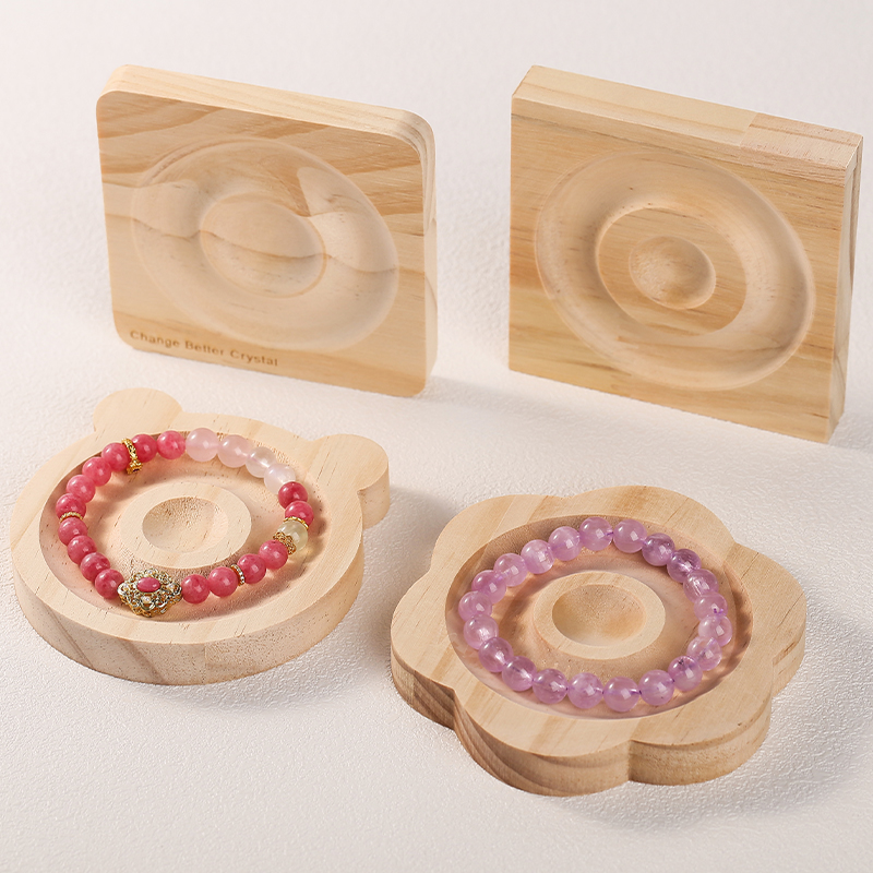 1Pc DIY Natural Wooden Beading - Woodworking Crafts avis et prix