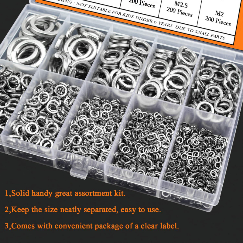 1000Pcs M2 M2.5 M3 M4 M5 M6 M8 - Woodworking Shops avis et prix