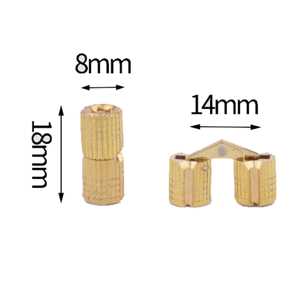 Set of 4 Cylinder Concealed Dr - Woodworking Terms avis et prix