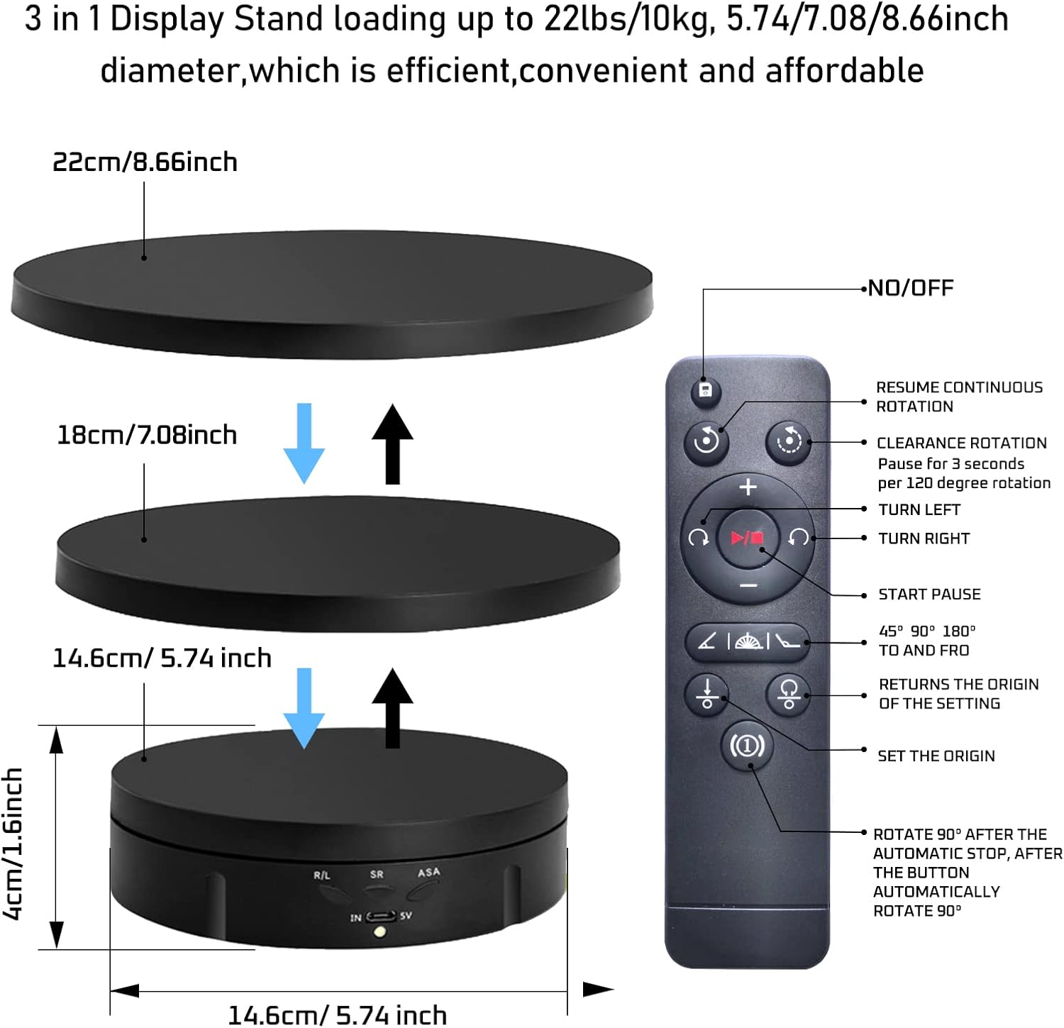 3in1Motorized Rotating Display - Turning Gouge Set avis et prix