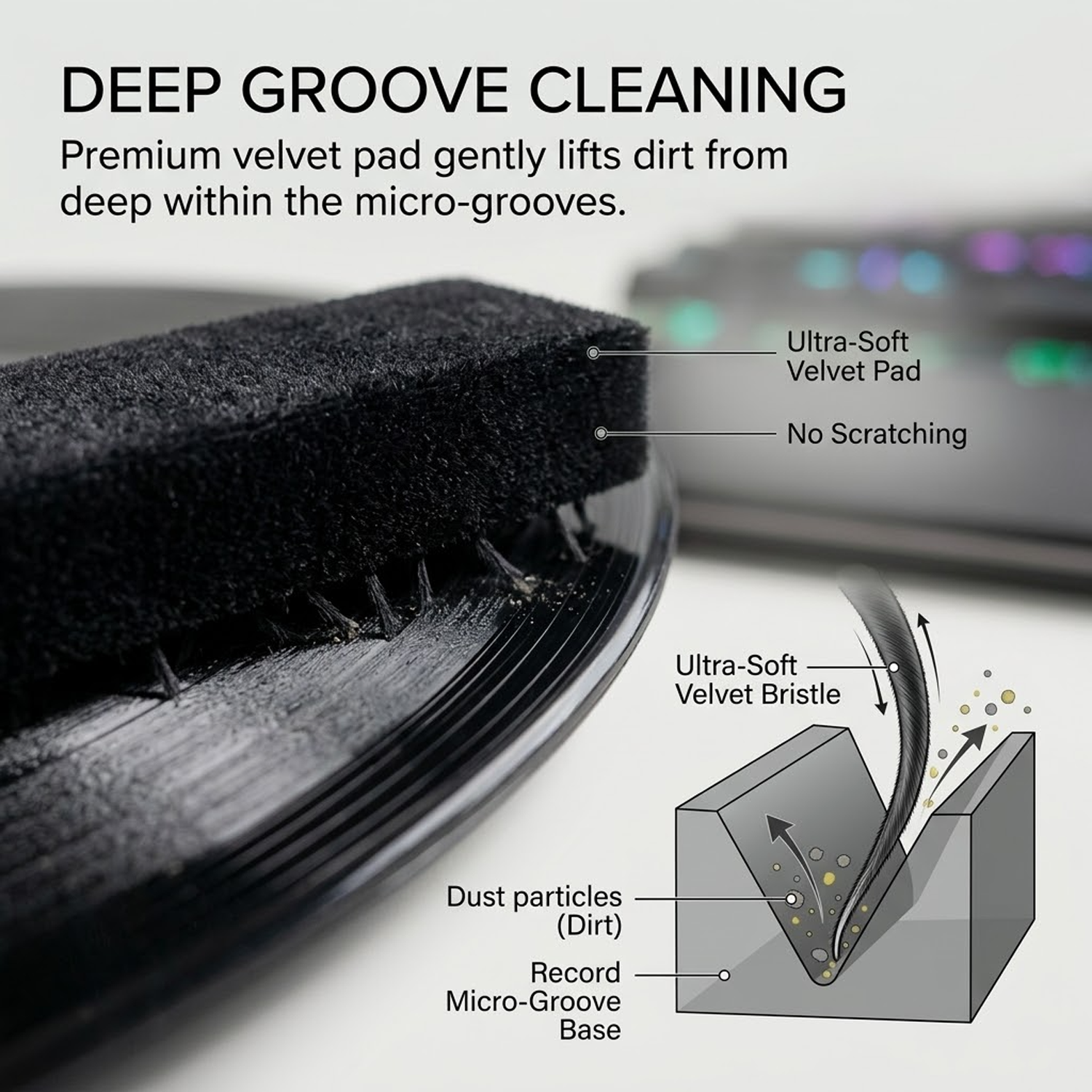 Anti-Static Vinyl Record Clean - Turning Gouge Set avis et prix