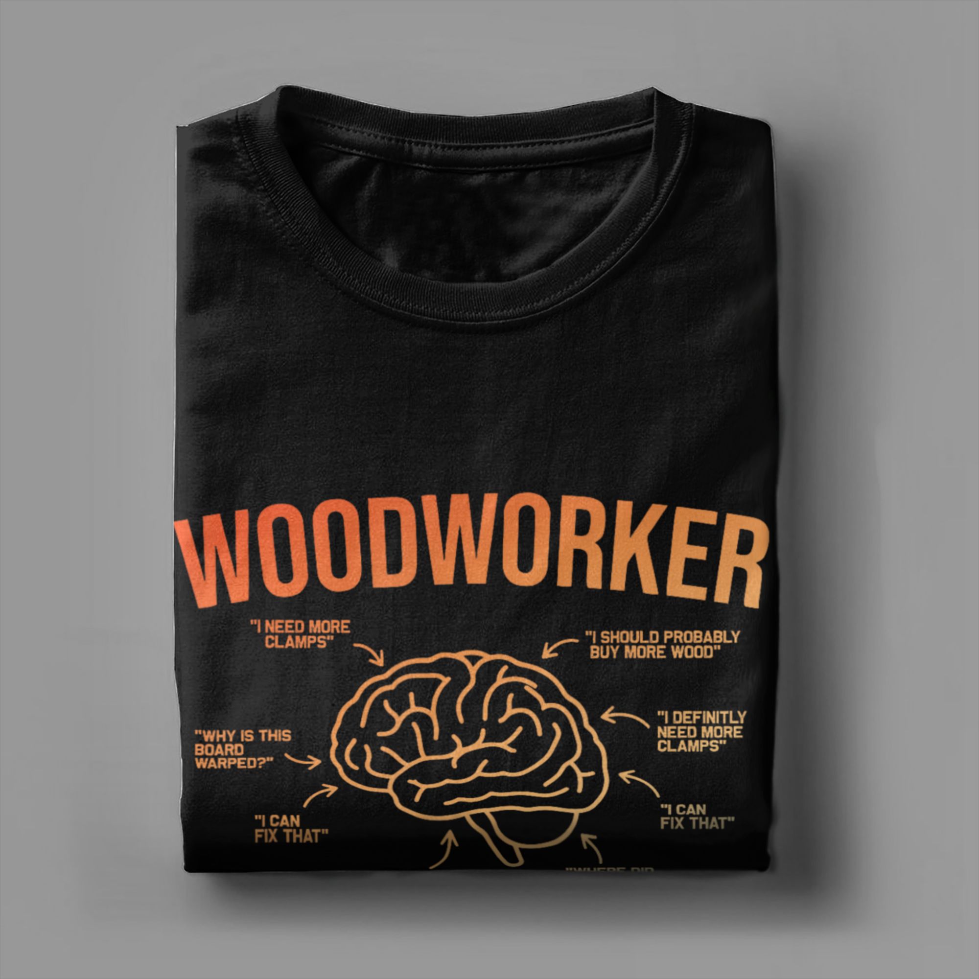 Men T-Shirt Woodworker Brain F - Woodworking Gift Ideas avis et prix