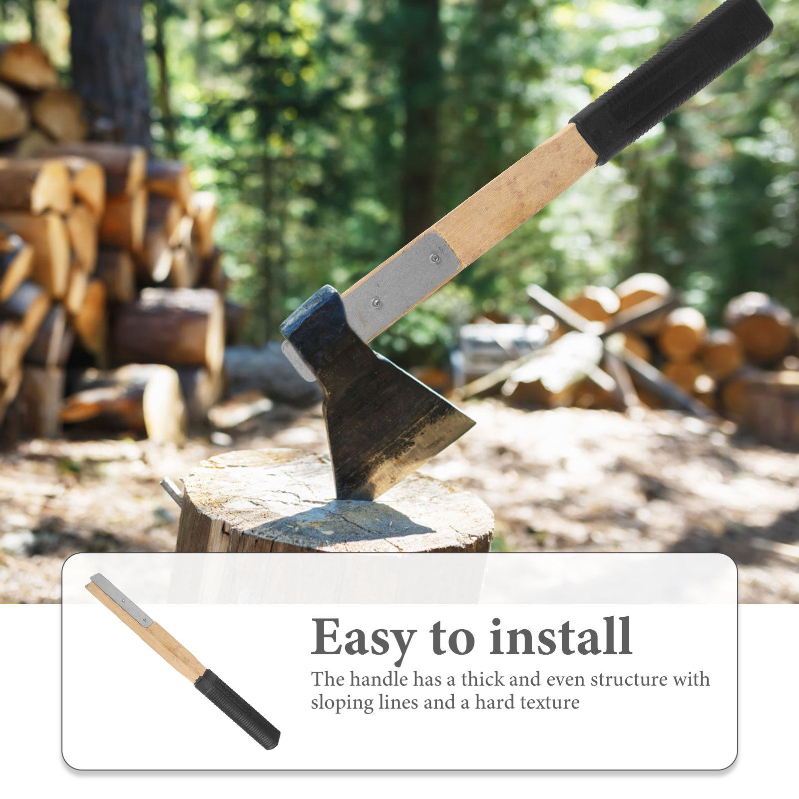 Premium Wood and Iron Axe Hand - Woodworking Terms avis et prix