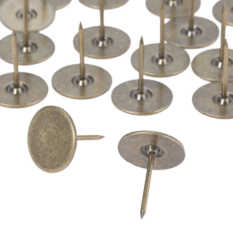 Chrome bronze flat head nails, - Woodworking Projects Art avis et prix