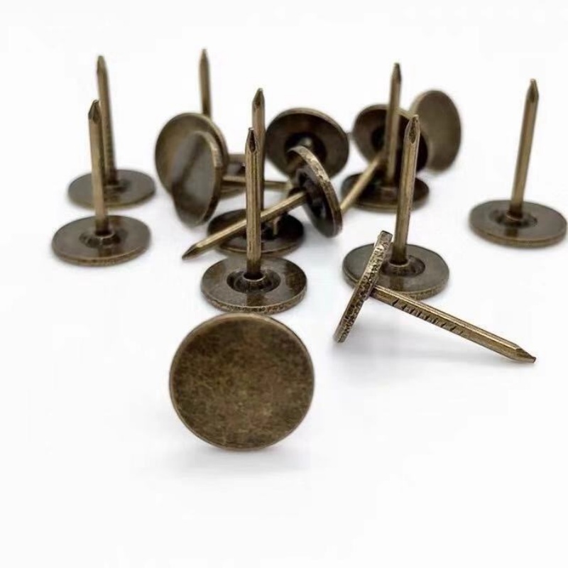 Chrome bronze flat head nails, - Woodworking Projects Art avis et prix