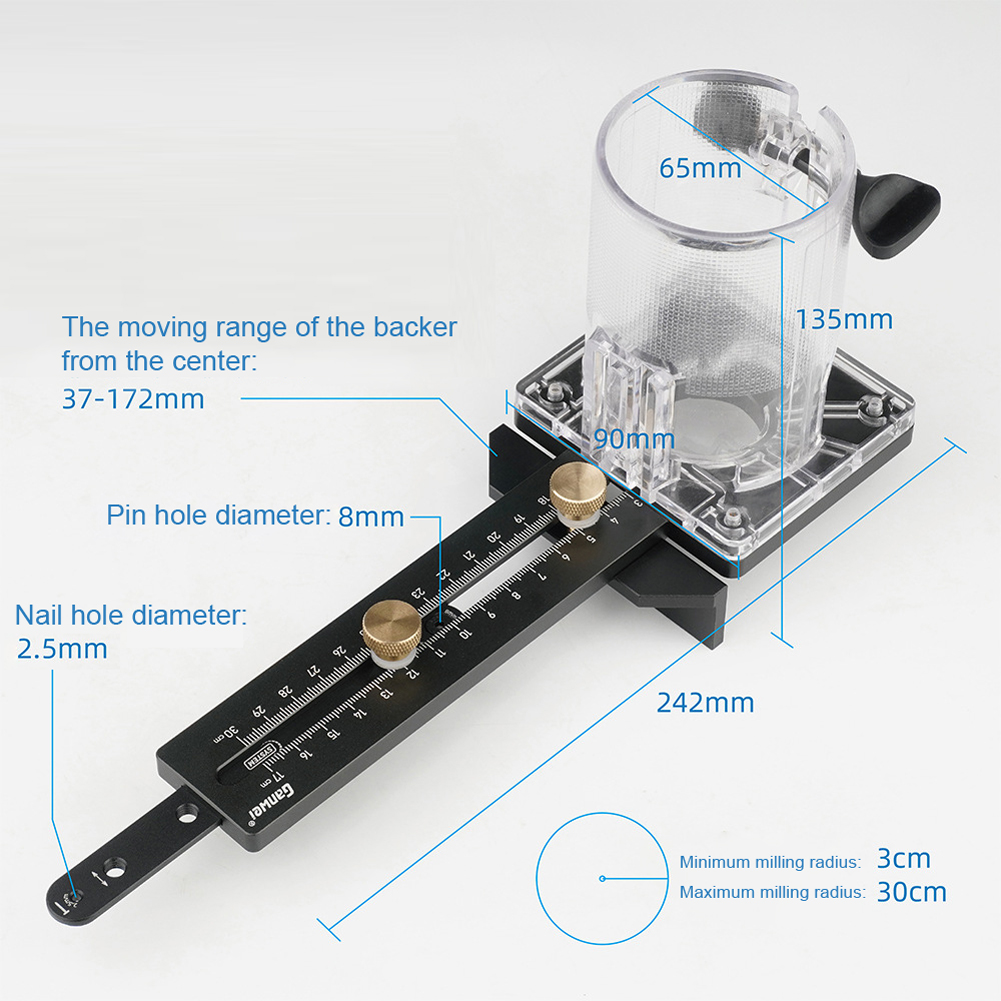GanWei Aluminium Alloy Woodwor - Woodworking Router avis et prix
