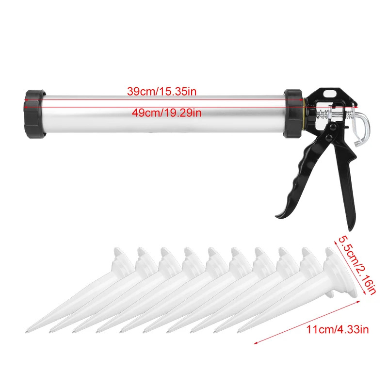 1PCS 600ml Aluminum Tube Silic - Woodworking Terms avis et prix