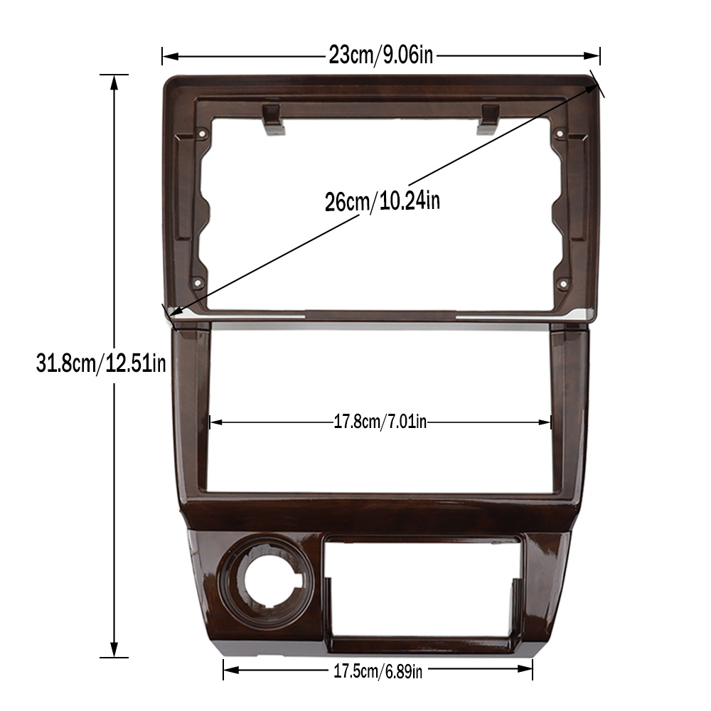 2 Din Car Frame for 1997-2003  - Woodworking Crafts avis et prix