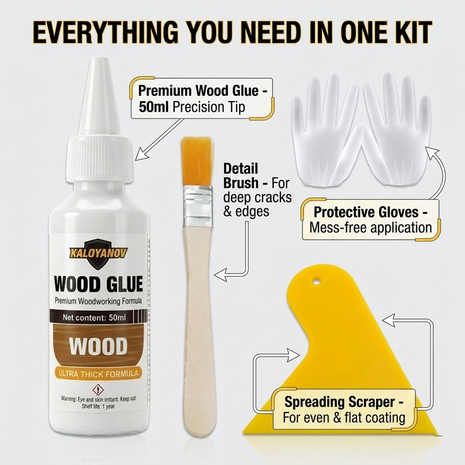 Professional 50ml Wood Glue Ki - Woodworking Shops avis et prix