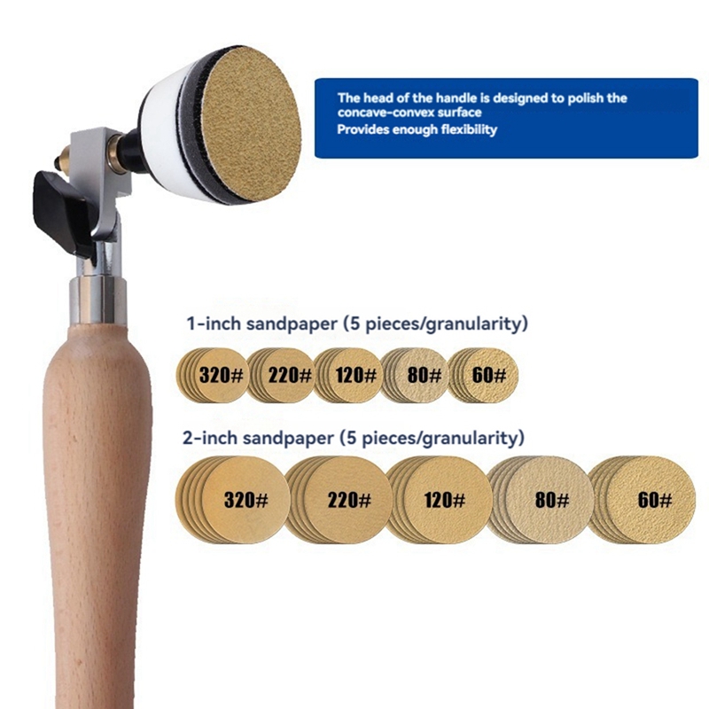 ABEZ Bowl Sander Set 50pcs San - Woodworking Lathe avis et prix