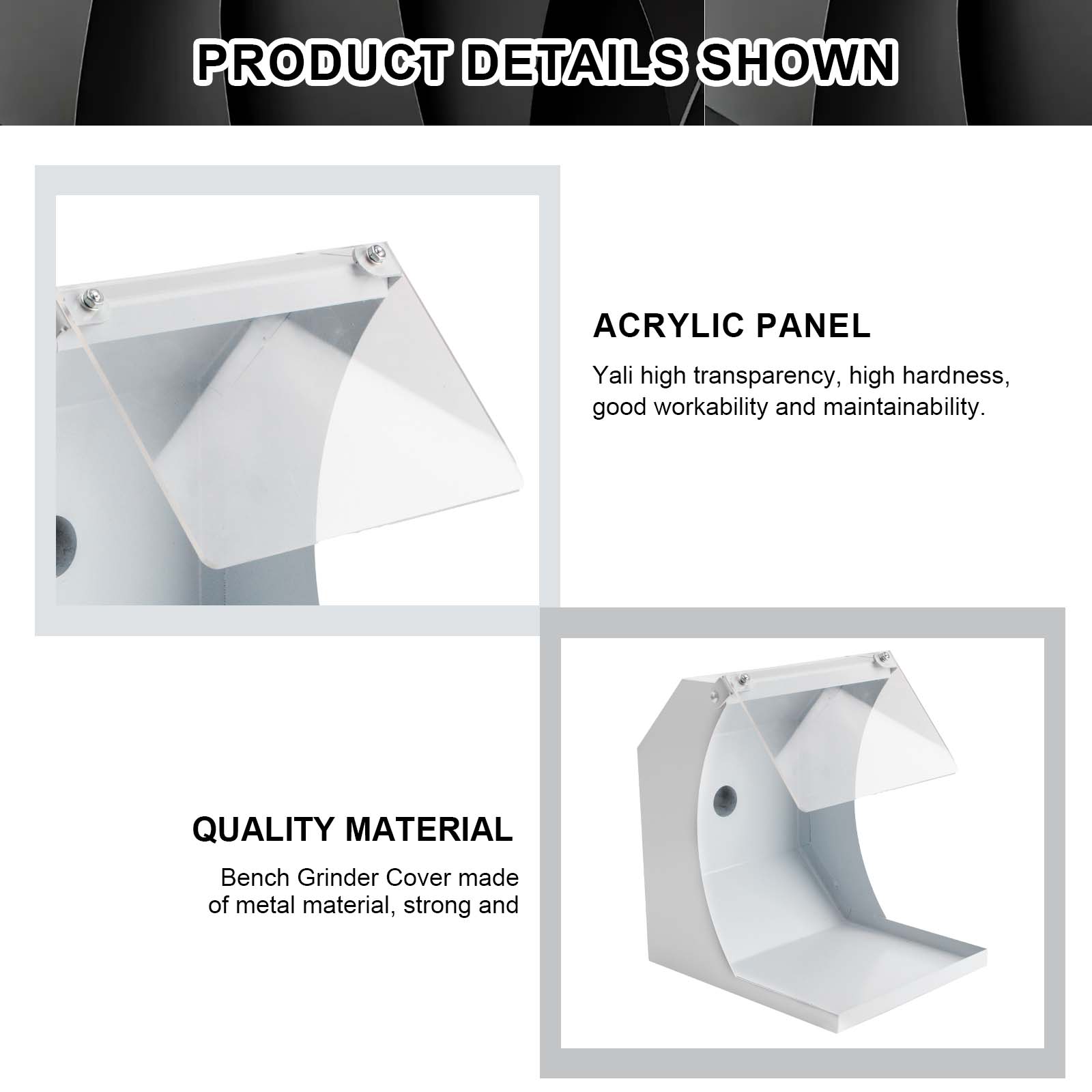 240mm Metal Dust Shield for Je - Woodworking Lathe avis et prix
