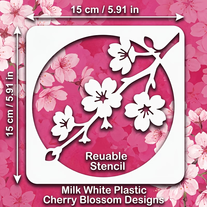 4PCS Japanese Cherry Blossom S - Woodworking Crafts avis et prix