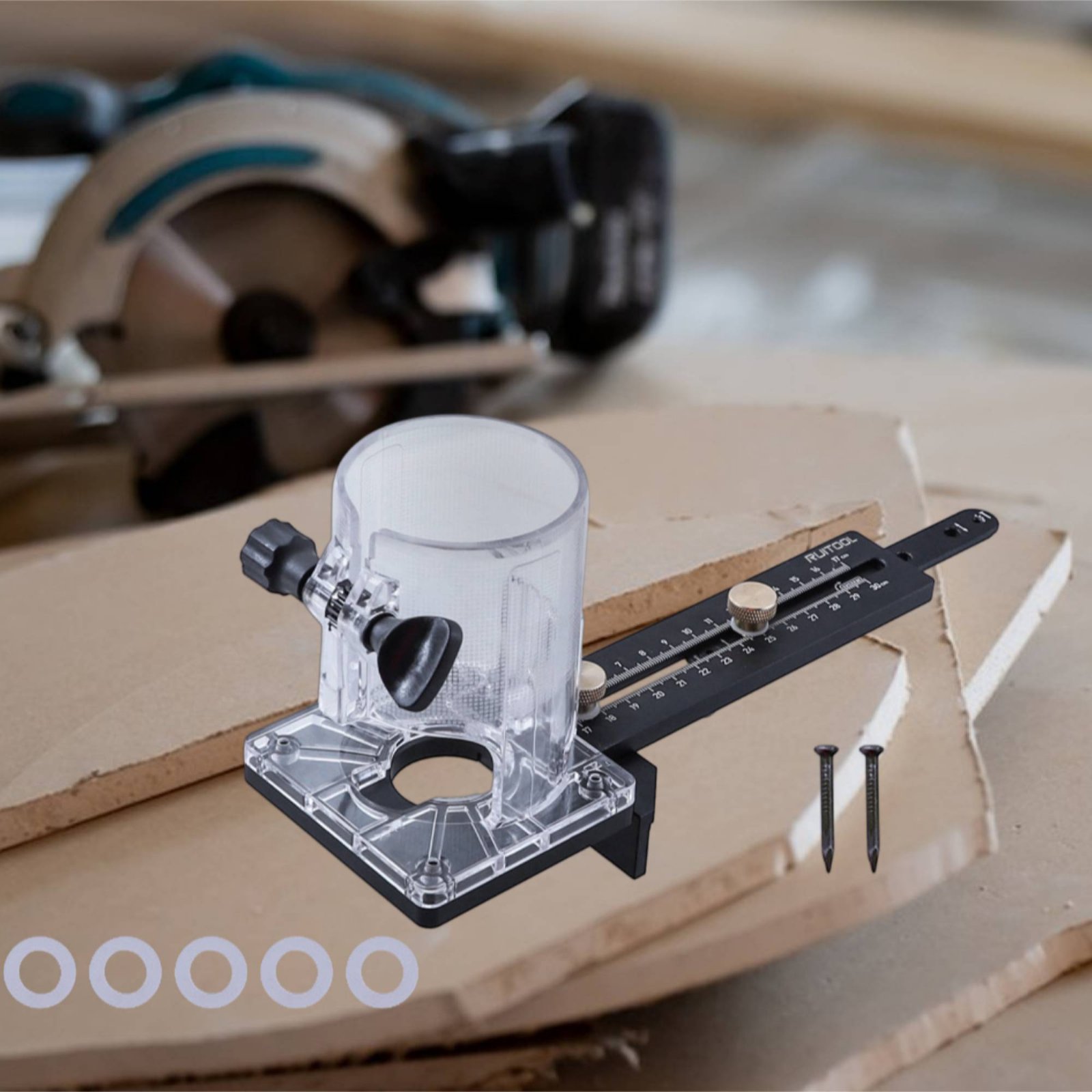 Router Circle Cutting Jig Mult - Woodworking Router avis et prix
