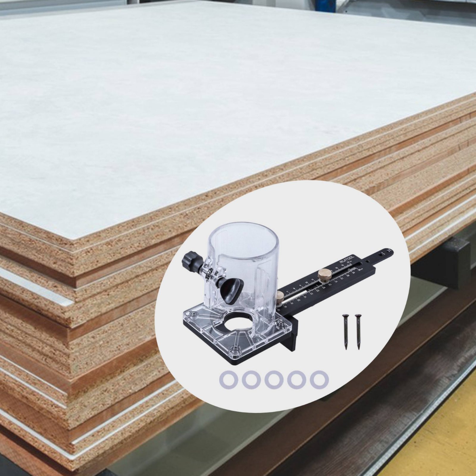 Router Circle Cutting Jig Mult - Woodworking Router avis et prix