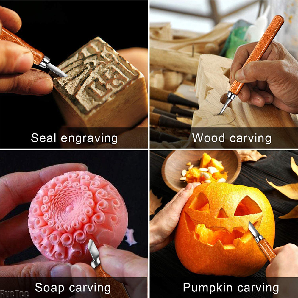 12Pcs SK2 Woodworking Carving  - Woodworking Crafts avis et prix