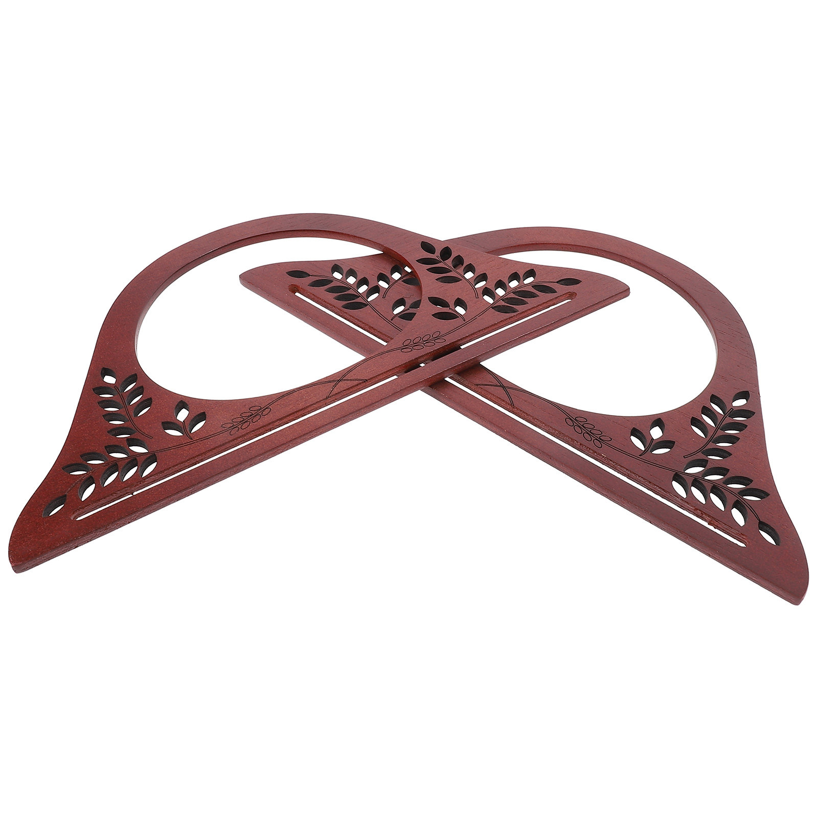 2Pcs D-Shaped Wooden Bag Handl - Woodworking Shops avis et prix