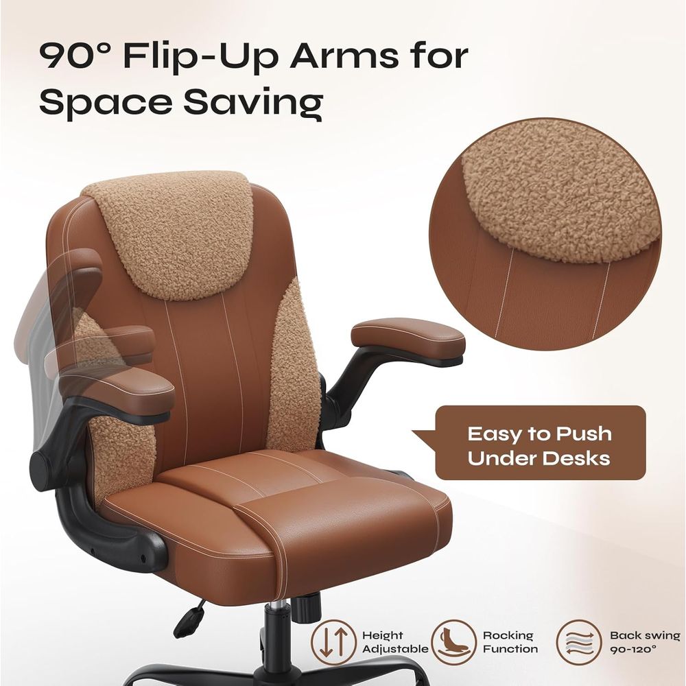Ergonomic PU Leather Swivel Ch - Woodworking Terms avis et prix