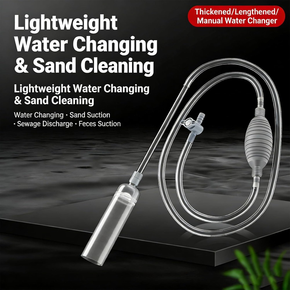 1.7m Aquarium Cleaner Fish Tan - Vacuum Woodworking avis et prix