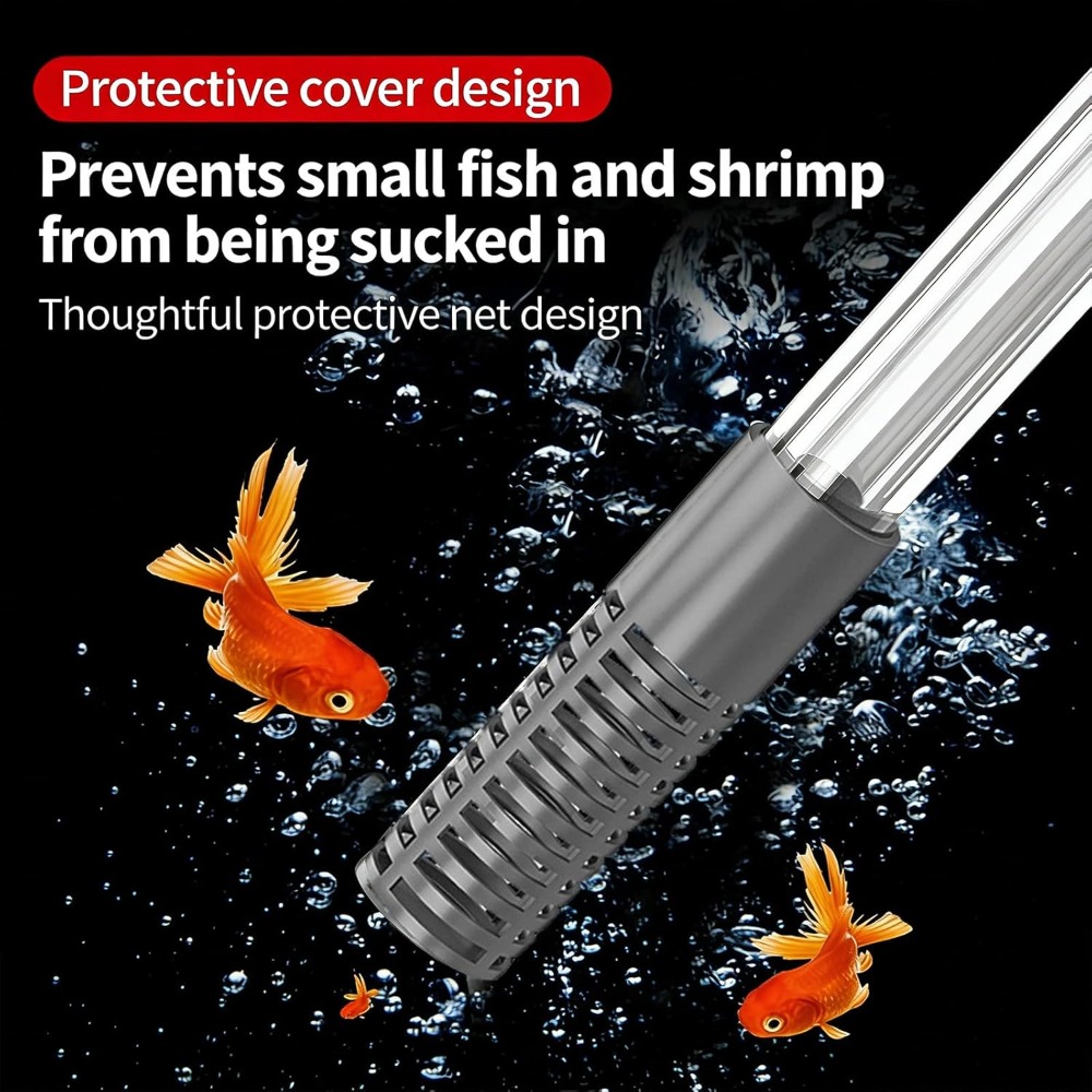1.7m Aquarium Cleaner Fish Tan - Vacuum Woodworking avis et prix